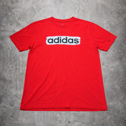 T-shirt orange foncé - Adidas - Taille XL