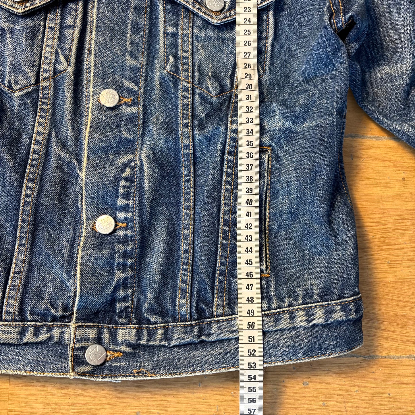 Veste en denim bleu - Calvin Klein - Taille M