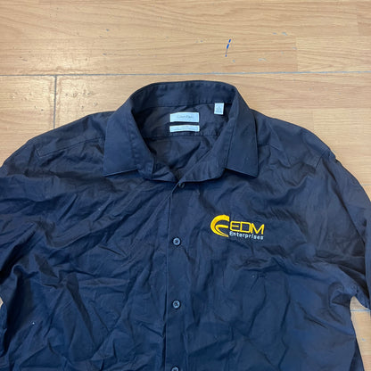 Chemise noire slim fit - Calvin Klein - Taille 34/35