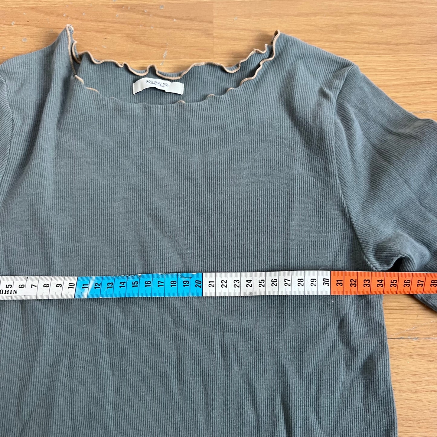 Top femme bleu-gris - Pou Dou Dou - Taille M by SARLOTTE