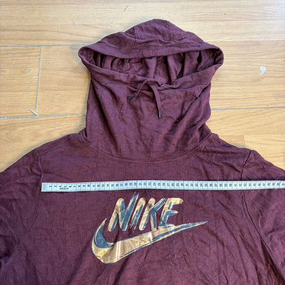 Hoodie Oversize bordeaux - Nike - Taille L