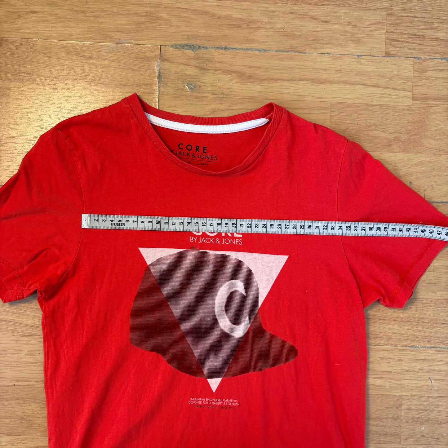 T-shirt orange - Jack & Jones - Taille S