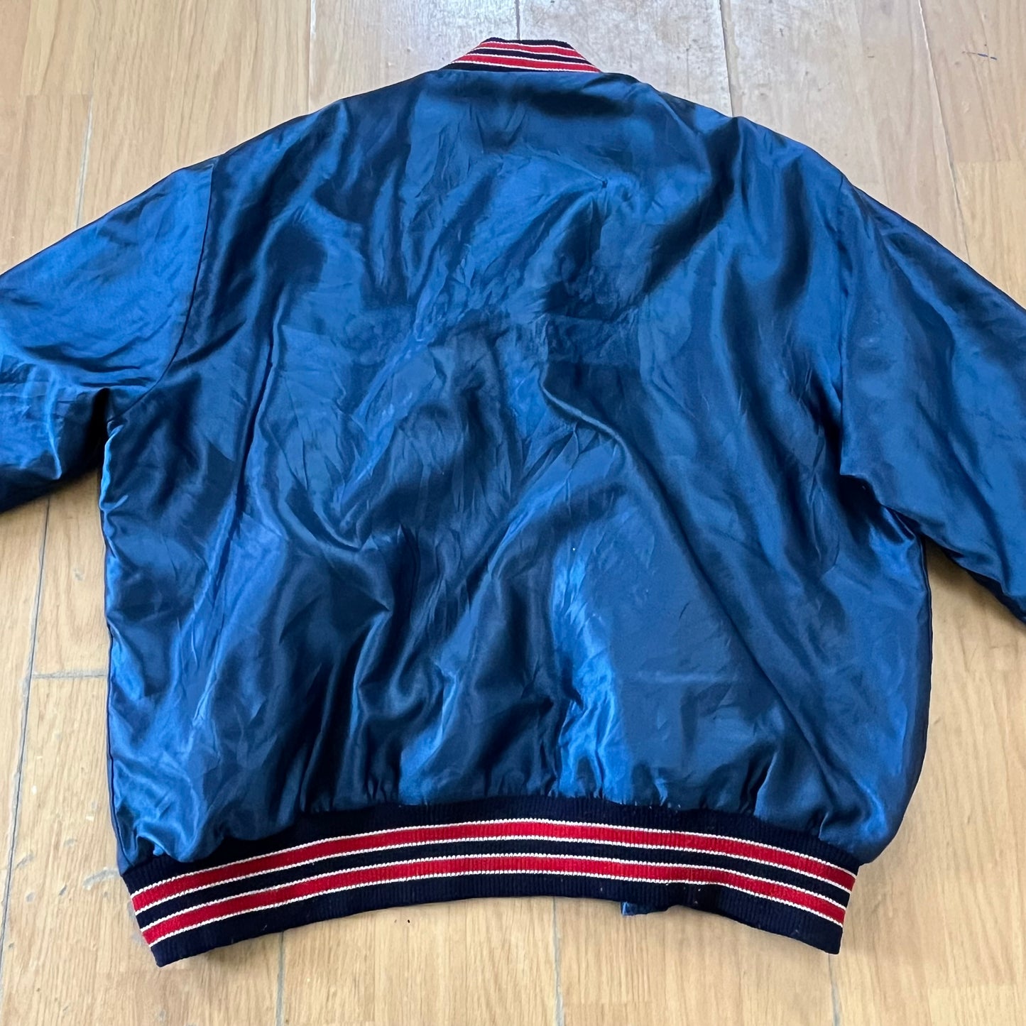 Bomber DeLong bleu foncé – Taille L