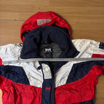 Manteau impermeable bleu et rouge - Helly Hansen - Taille S