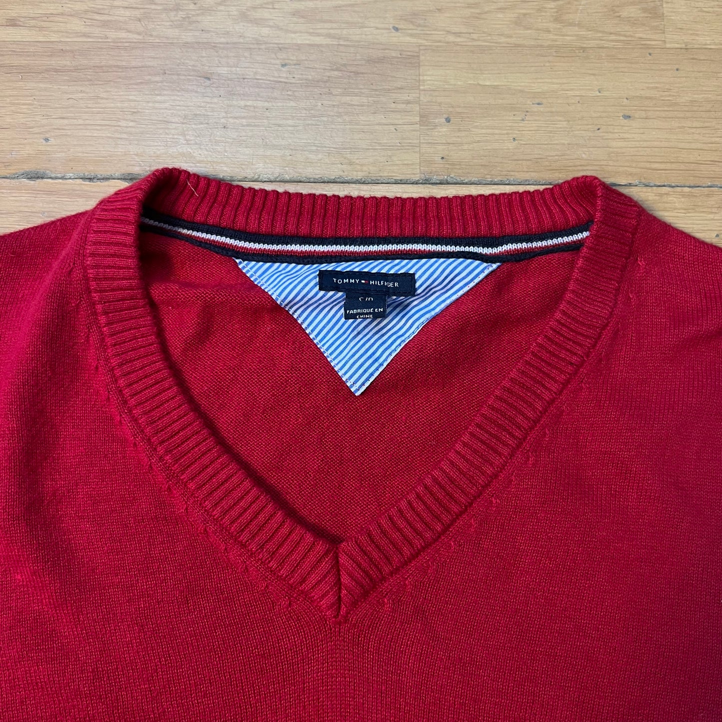 Pull rouge Tommy Hilfiger femme – Taille S