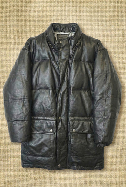 Manteau Long Cuir Véritable - by FABSO