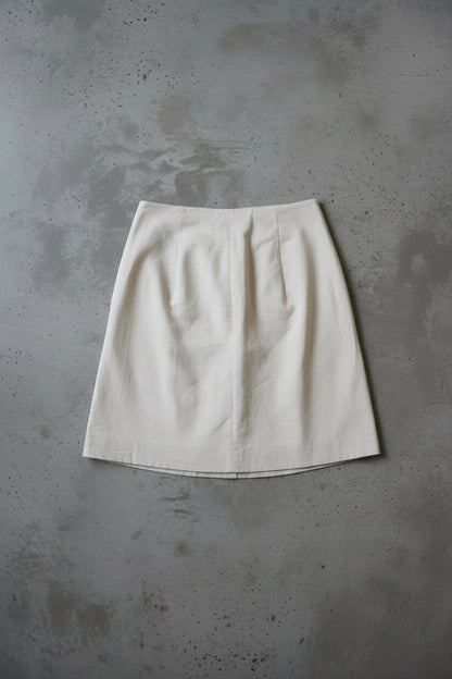 Jupe portefeuille crème – taille 38