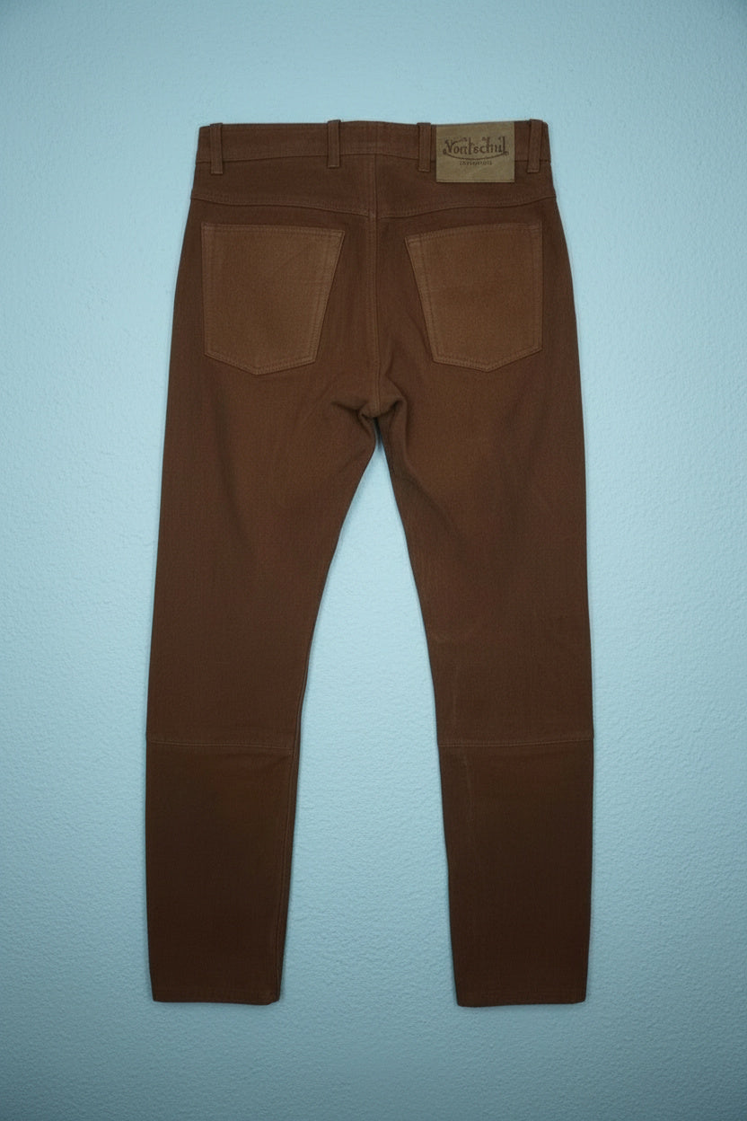 Jeans Effet Cuir - by MIA