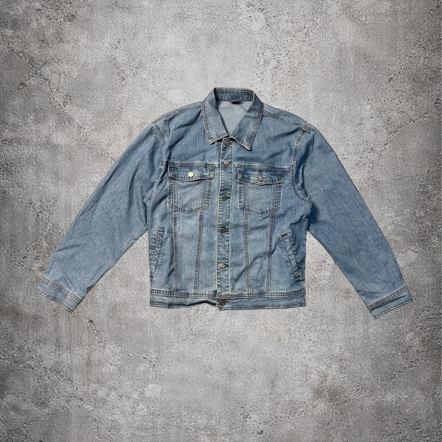 Veste en denim bleu – Taille XL