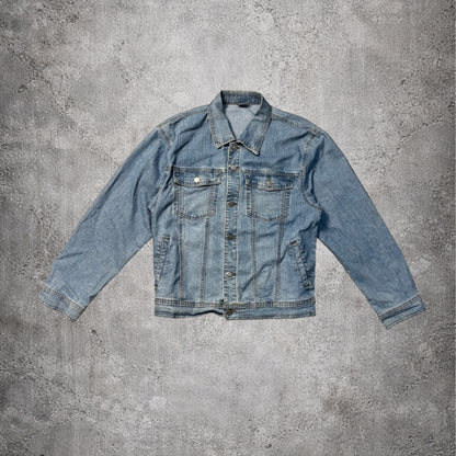 Veste en denim bleu – Taille XL