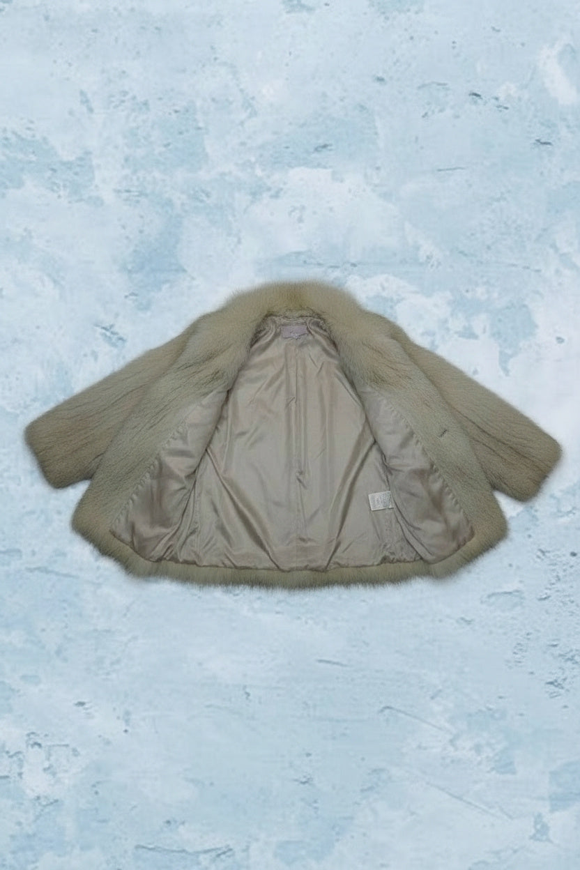 Manteau En Fourrure Véritable - by MIA - Taille : XS