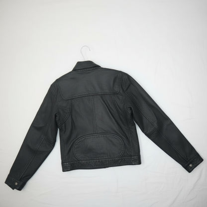 Veste En Cuir - by PLAN.BEE