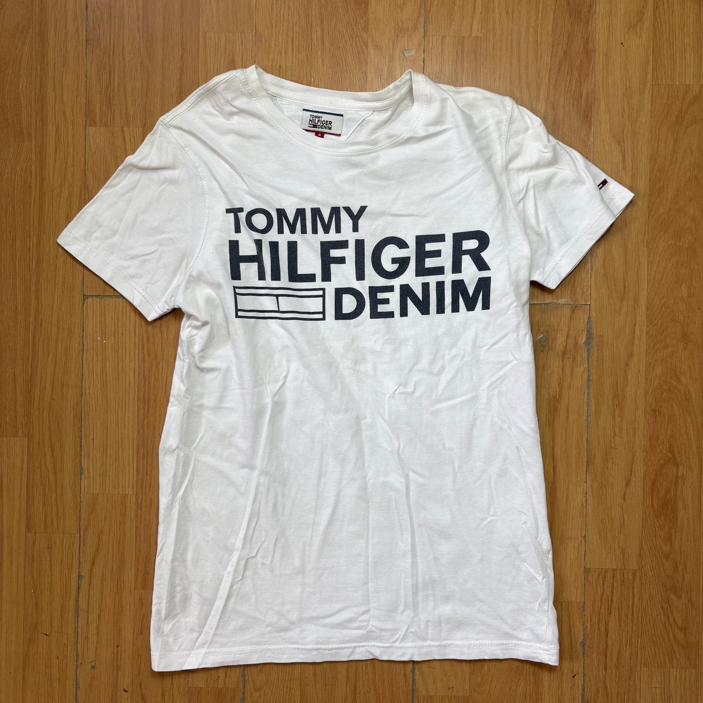 T-shirt blanc imprimé - Tommy Hilfiger - Taille S