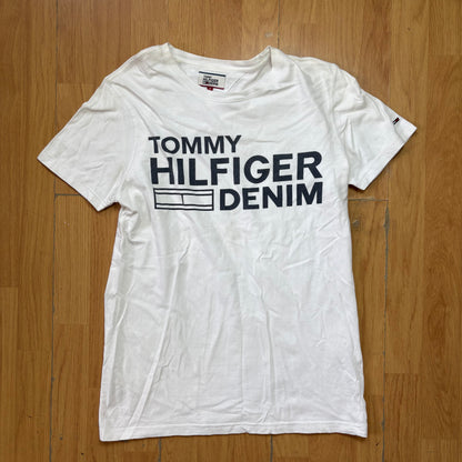T-shirt blanc imprimé - Tommy Hilfiger - Taille S
