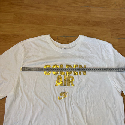 T-shirt blanc Golden Air - Nike - Taille XL