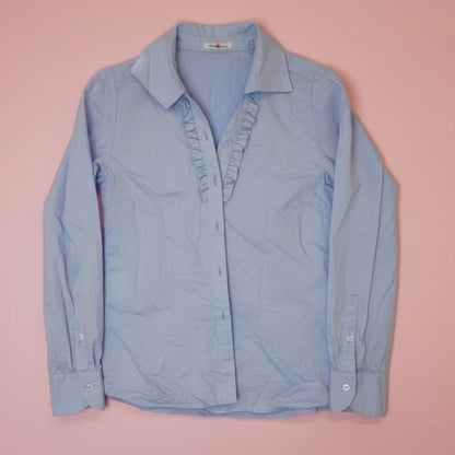Chemise femme bleu clair – by Zainab