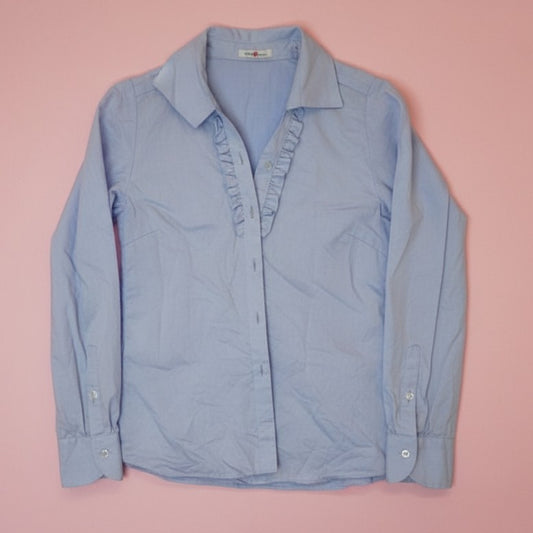 Chemise femme bleu clair – by Zainab