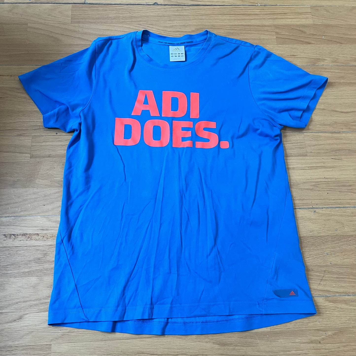 T-shirt blue adidas – Taille L