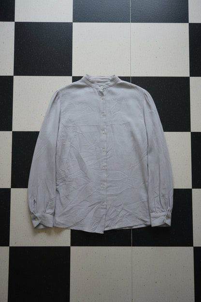 Top gris à boutons au dos – BY SARAH LANG