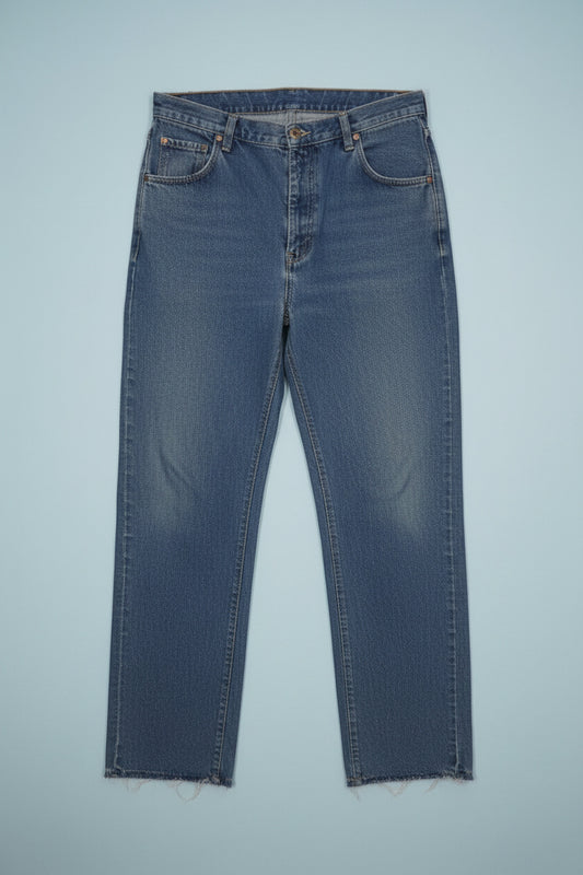 Jean bleu wide leg – BY PRMEC