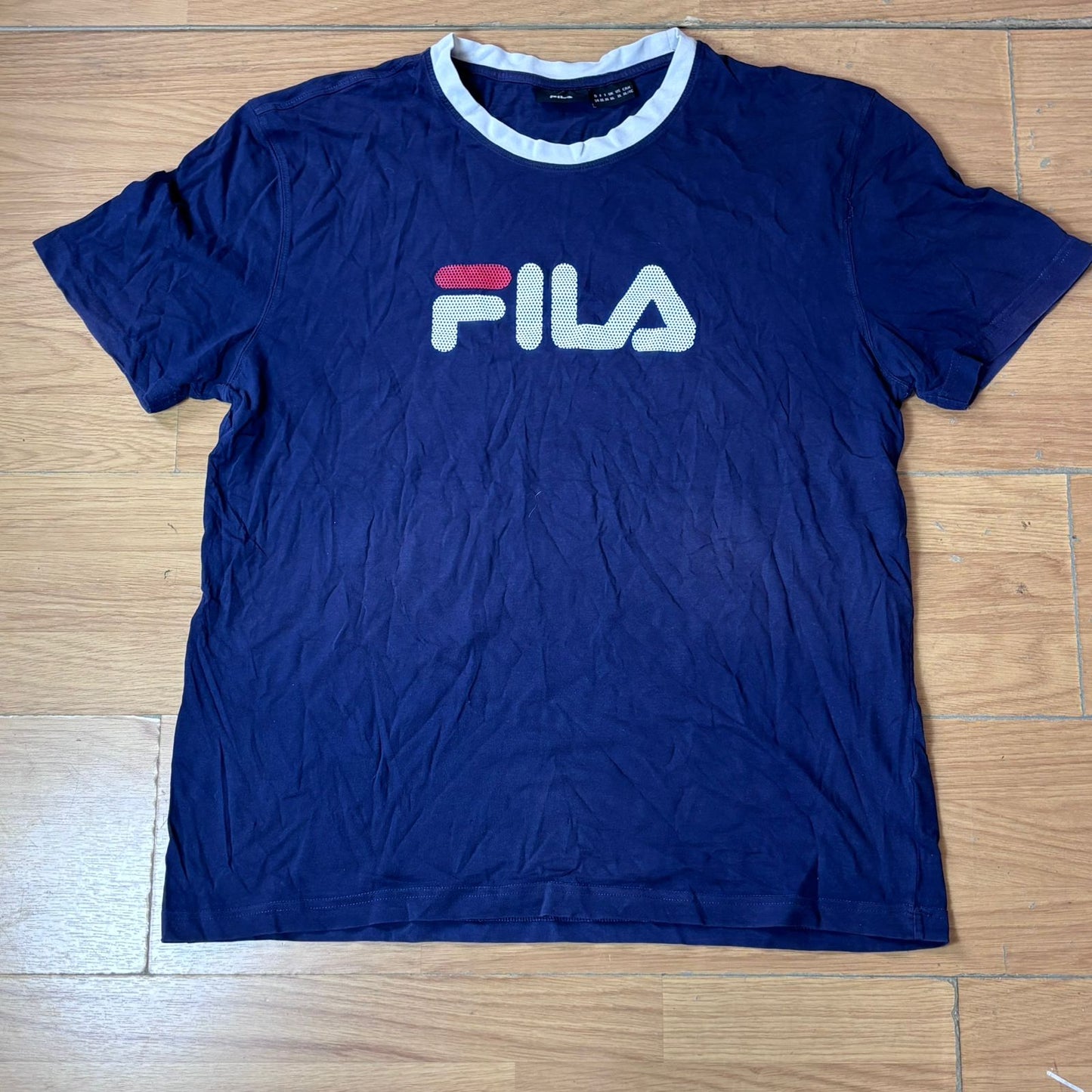 T-shirt Fila – Taille XL (coton, bleu)