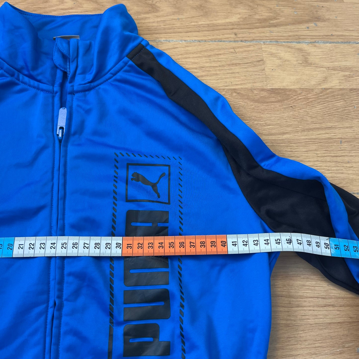 Veste de sport bleue zippée - Puma - Taille L