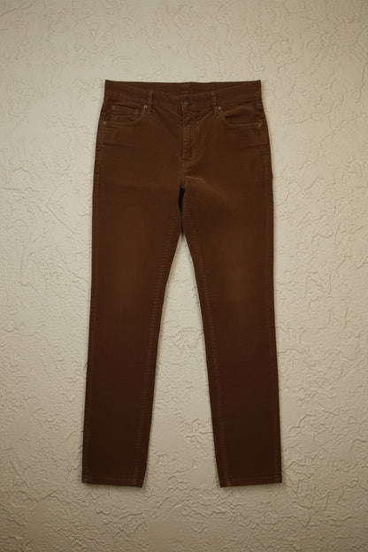 Jeans Velour Côtelé - by KER