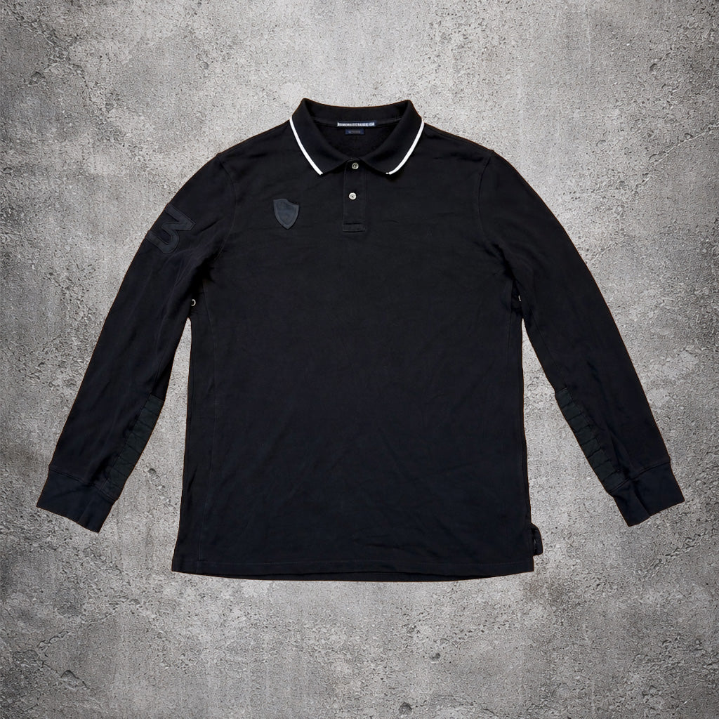Polo manches longues noir - Ralph Lauren - Taille XXL
