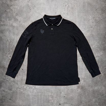 Polo manches longues noir - Ralph Lauren - Taille XXL