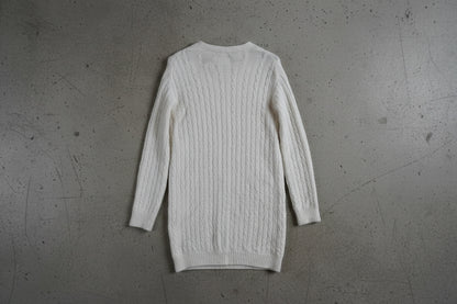 Cardigan robe blanc – by Zainab