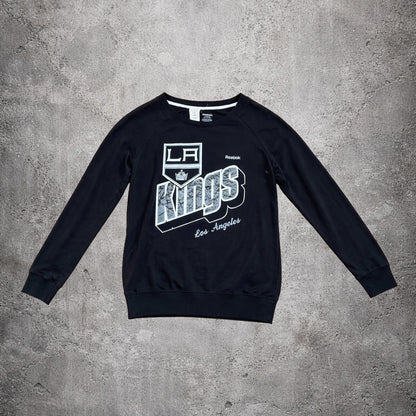 Sweatshirt crewneck noir LA Kings - Reebok - Taille M