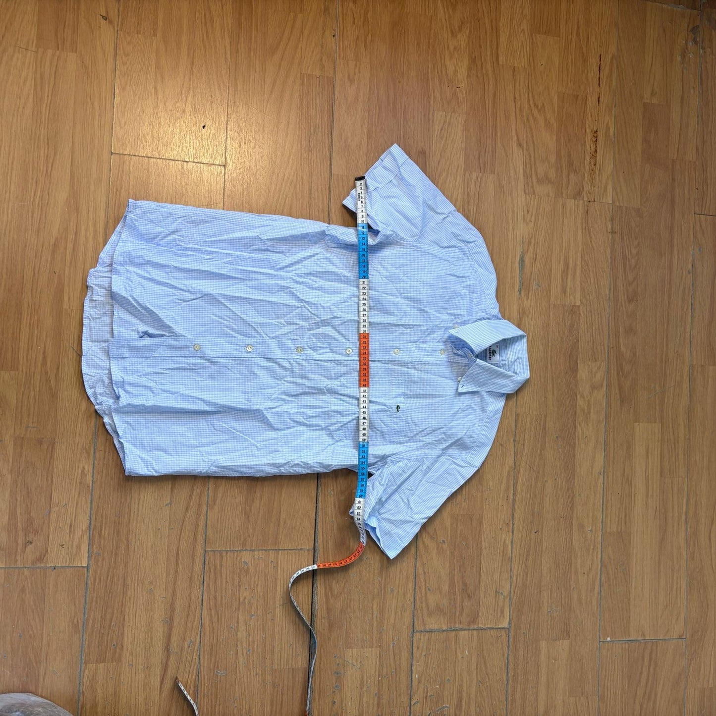 Chemise sans manches bleue Lacoste – Taille M
