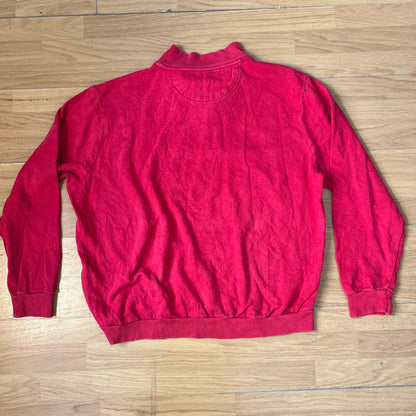 Sweat rouge quart de zip US Polo Assn – Taille XL