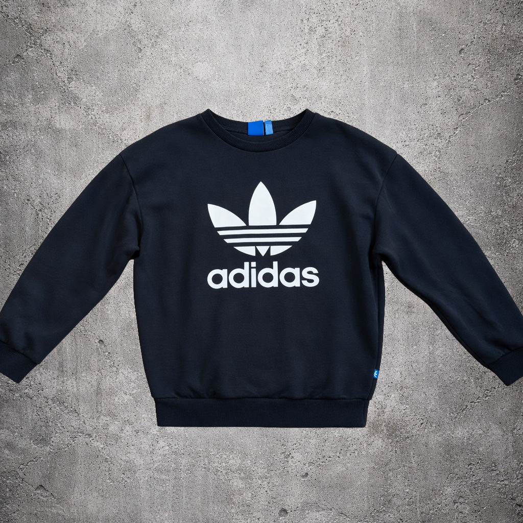 Sweatshirt crewneck noir - Adidas - Taille XS