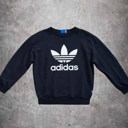 Sweatshirt crewneck noir - Adidas - Taille XS
