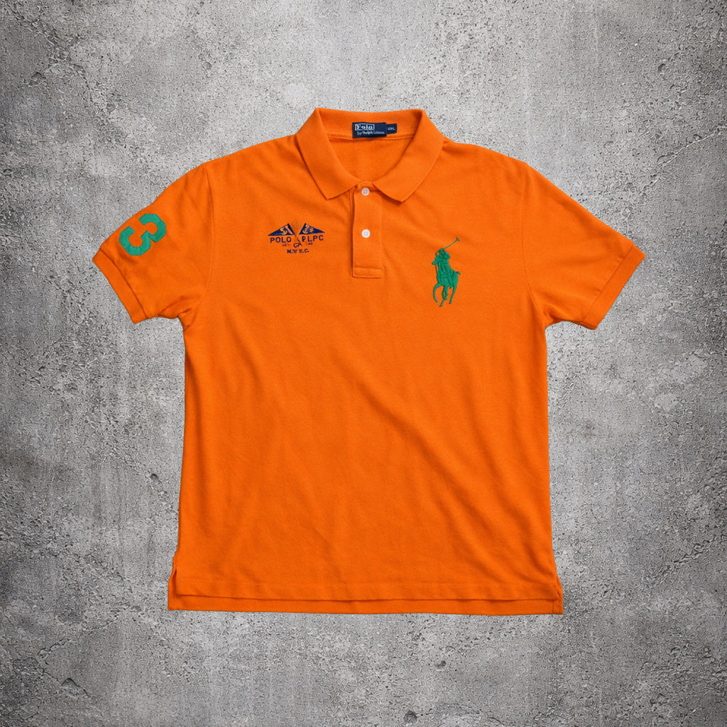 Polo orange - Ralph Lauren - Taille XXL