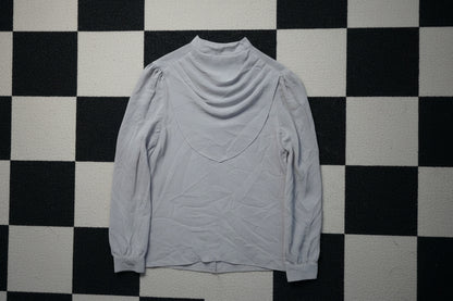 Top gris à boutons au dos – BY SARAH LANG