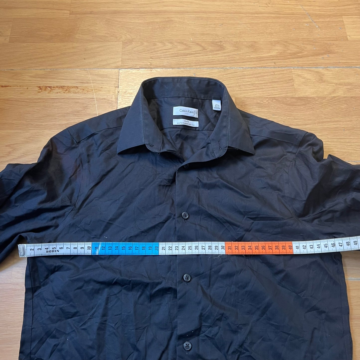 Chemise slim fit noire - Calvin Klein - Taille 32/33