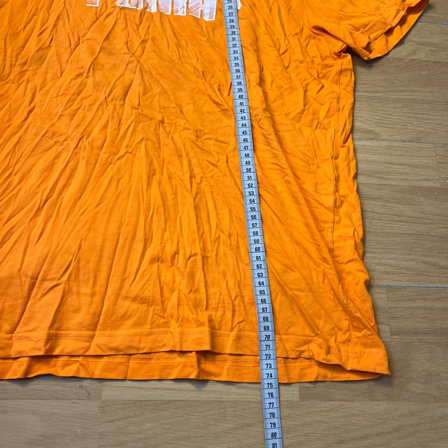 T-shirt orange - Puma - Taille XL