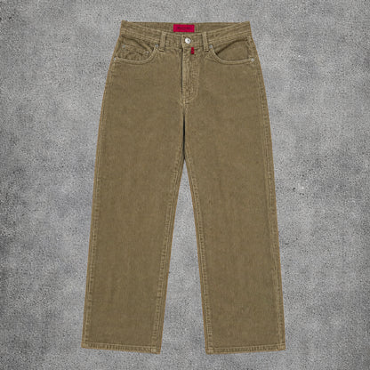 Pantalon en velour côtelé beige - Pierre Cardin - Taille 42