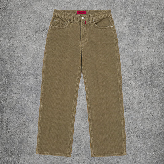 Pantalon en velour côtelé beige - Pierre Cardin - Taille 42