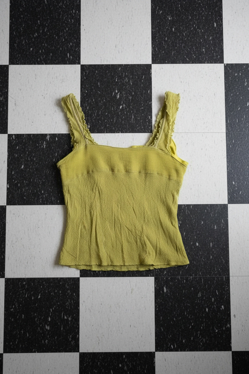 Débardeur vert noué – BY SARAH LANG