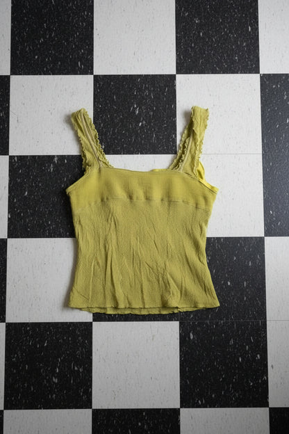 Débardeur vert noué – BY SARAH LANG