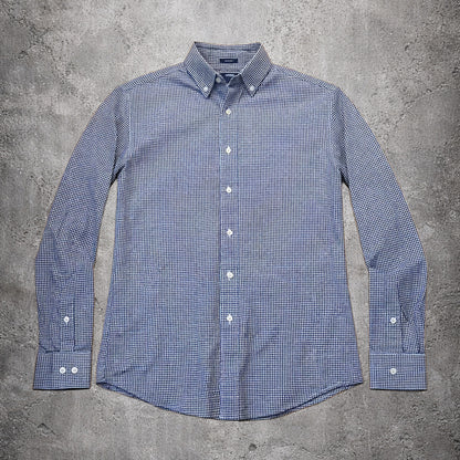Chemise slim fit à carreaux noir et blanc - Tommy Hilfiger - Taille 34-35