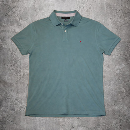 Polo vert - Tommy Hilfiger - Taille XXL