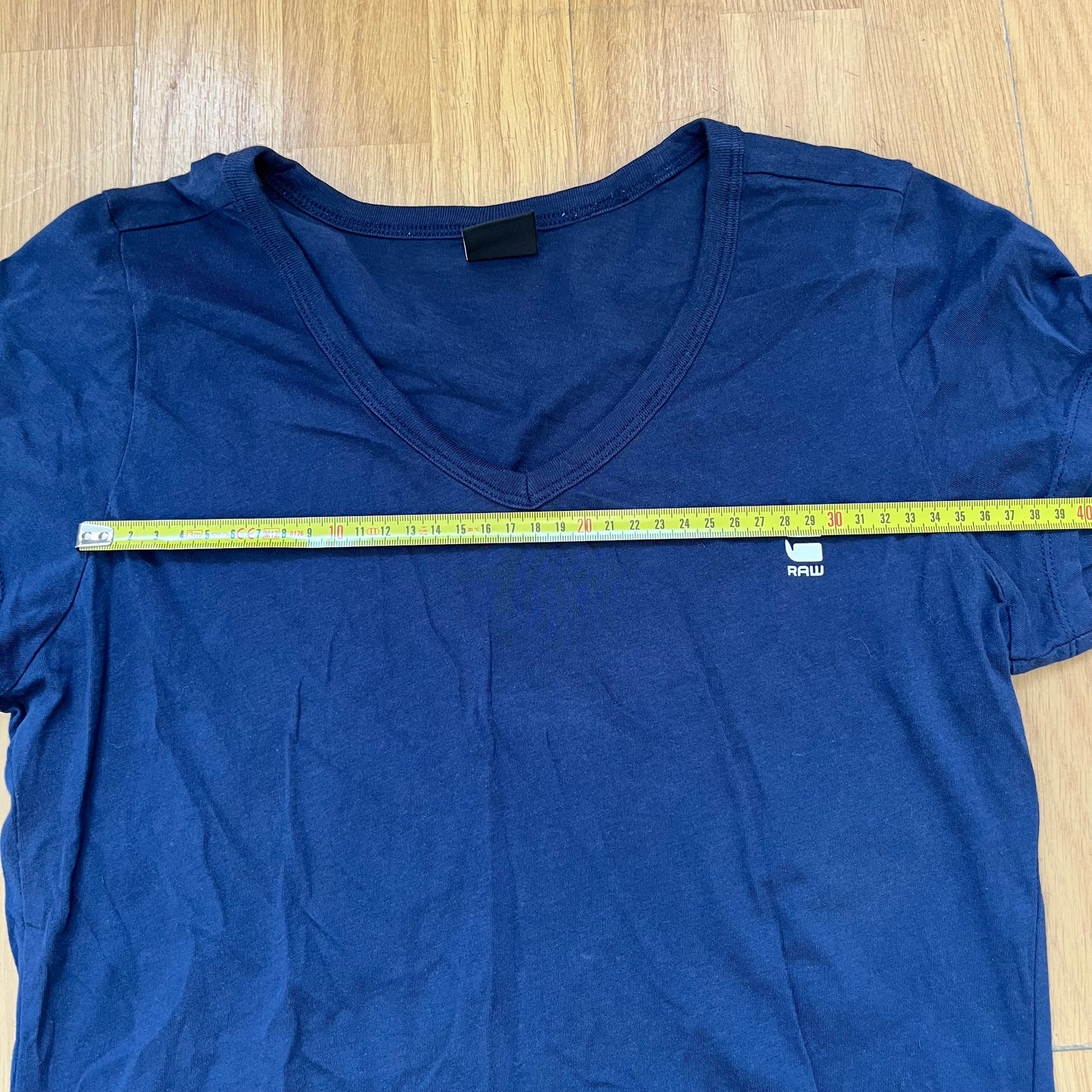 T-shirt G-raw bleu foncé – Taille M
