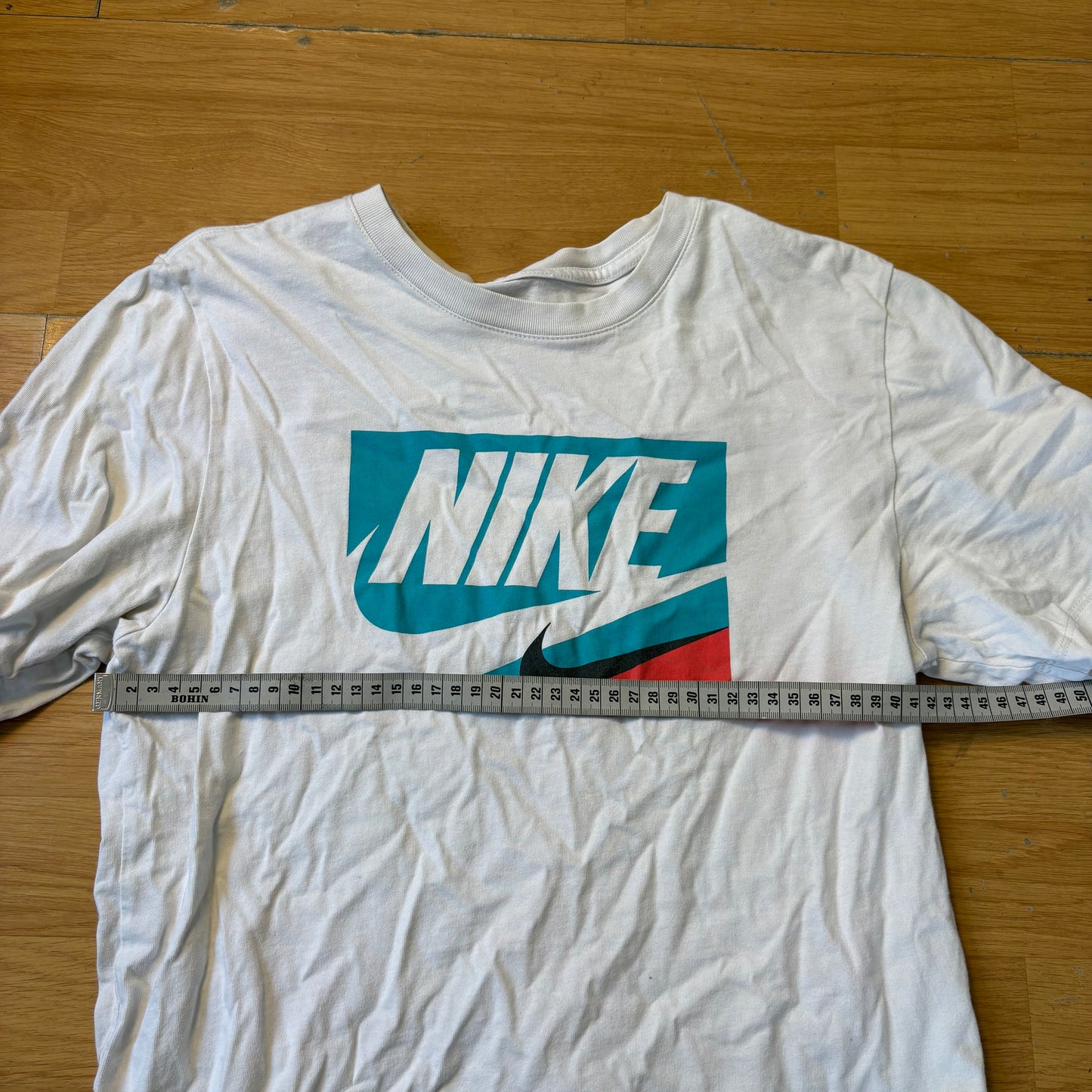 T-shirt blanc imprimé - Nike - Taille S