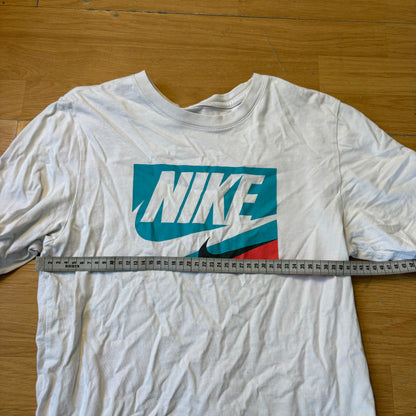 T-shirt blanc imprimé - Nike - Taille S