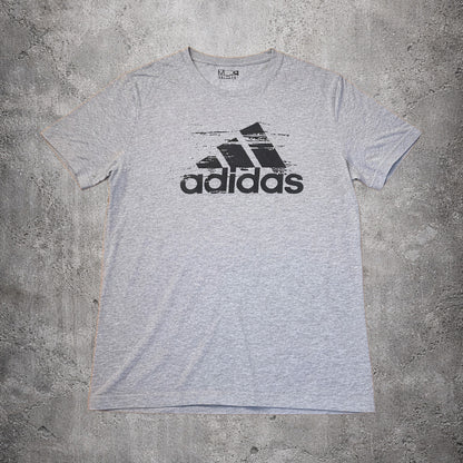 T-shirt gris - Adidas (femme) - Taille M