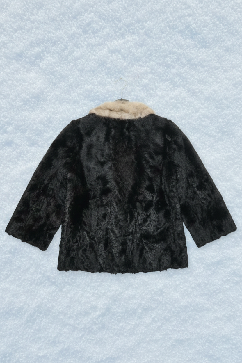 Noir Chic Collar - Noir et Beige - Taille M